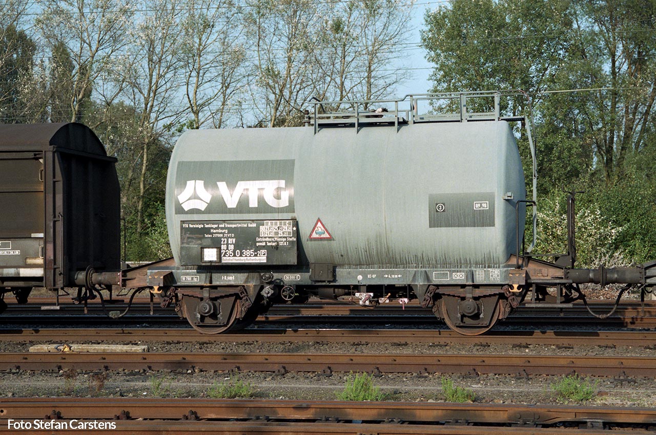 735 0 385 der VTG im Oktober 1995 im Rbf Hamburg-Eidelstedt
