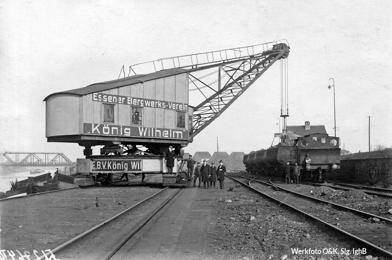 Kübelwagenentladung – Essener Bergwerks-Verein "König Wilhelm" – Archiv O&K 2764 (3)