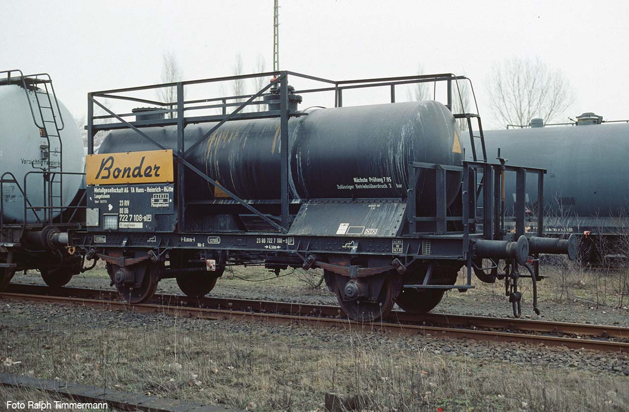 722 7 108 Metallgesellschaft / Hans-Heinrich-Hütte 127 hl für Phosphorsäure – Kirchweyhe, Februar 1993