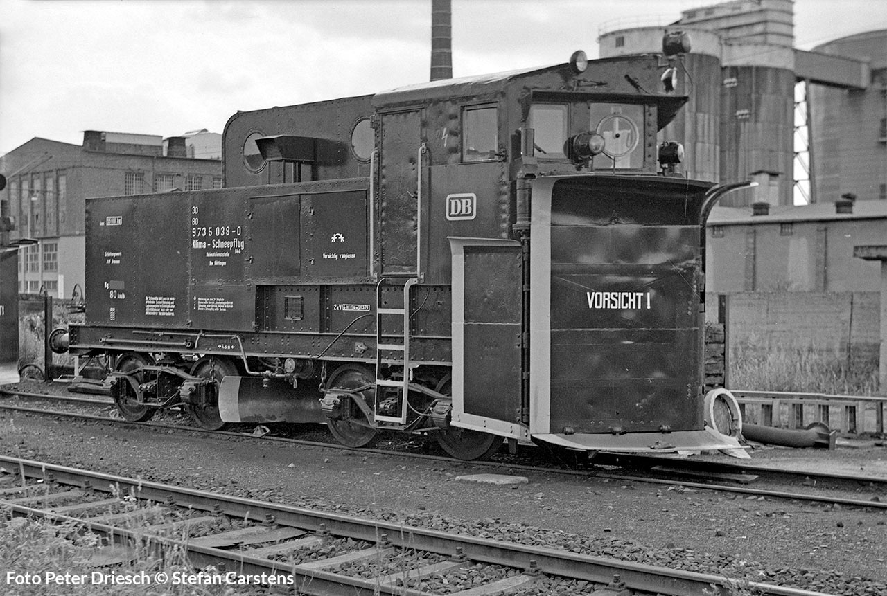 Klima-Schneepflug 844 973 5 038 Bw Northeim Juli 1980
